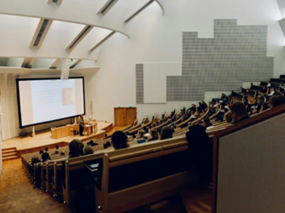 Community college lecture hall