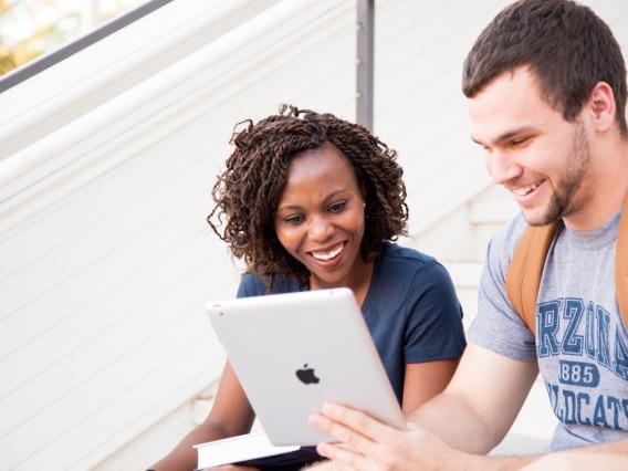 Two Arizona Online students