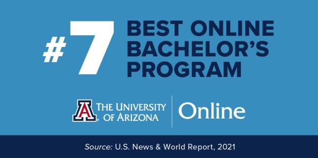 Arizona Online Ranked #7 Best Online Bachelor's Program by US News & World Report